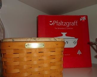 lots of Longaberger baskets