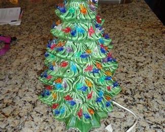 Vintage Ceramic Christmas Tree