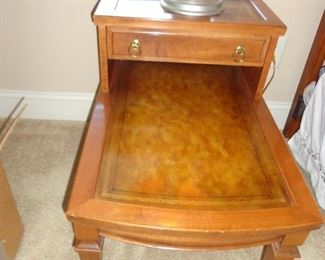 Vintage Mersman side tables (2) and matches the round table pictured earlier from Mersman(1950's)