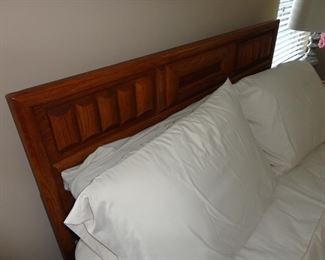 Queen Headboard (frame/mattress set)  early1970's