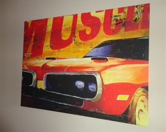 GTO Muscle 40x30 canvas