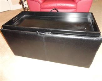 Storage box/ottoman 33x16x17