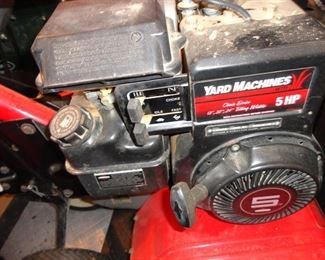 Yard Machine 5HP Tiller