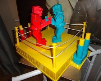 Vintage Rockem Sockem Robot Mattel Game