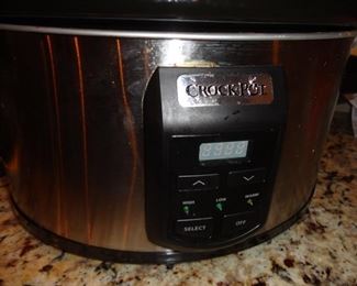 Crock Pot with 3 different inside crocks