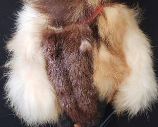 Inuit Eskimo doll in fur