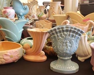 Hull, Roseville, Shawnee, McCoy Pottery