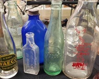 vintage bottles