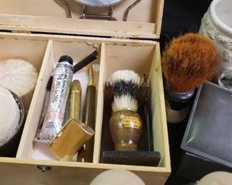 vintage shaving kit