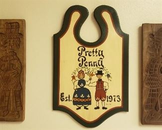 Dutch pastry molds, wall decor