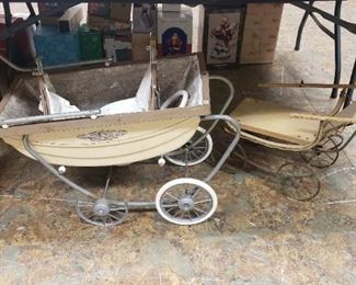 vintage doll prams