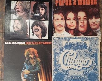 Vinyl albums, records