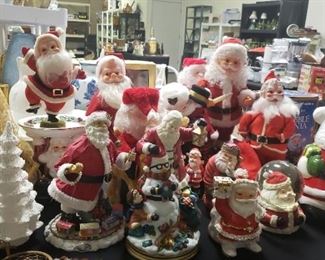 Santas, Vintage Christmas