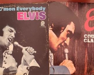 Elvis LPs