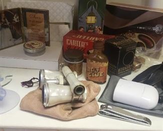 vintage ink bottles