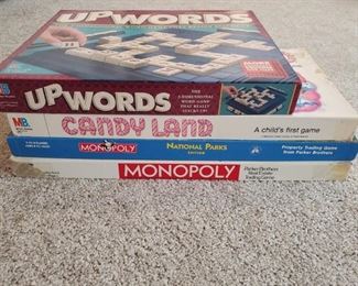https://ctbids.com/#!/description/share/681990 Classic Collection of Board games. Includes Monopoly, Monopoly National Park Edition, Candyland and Upwords. Pieces have not been counted.

