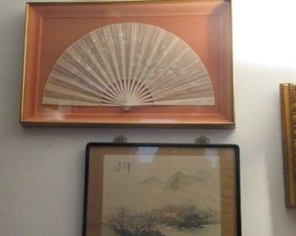 framed fans 