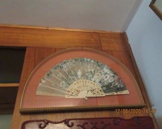 framed fan