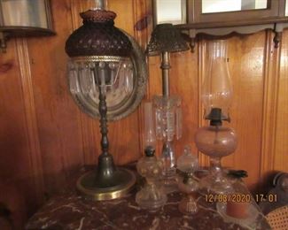 collection of oil lanterns