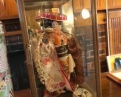 Japanese cased doll