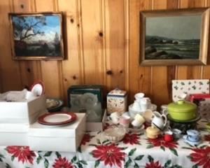 Christmas& misc dishes