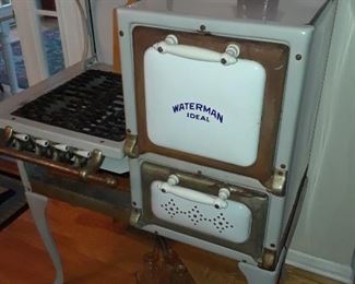 Waterman Ideal Gas Stove Model 3614-R Circa 1930's 