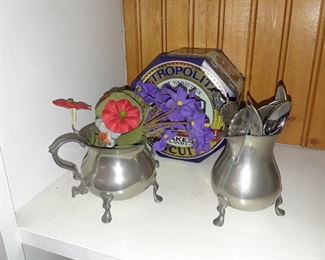 Country and Farmhouse Decor Vintage Pewter?