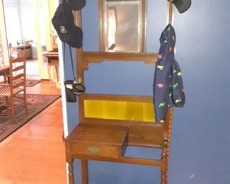 Farmhouse and Country Wood Furniture Hall Tree