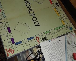 vintage and Newer Board Games