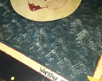 Farmhouse and Country Wood Furniture Child table and Chairs