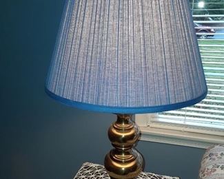 Brass Plated Table Lamp