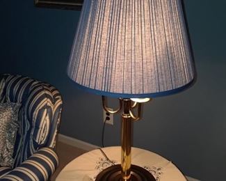 Brass Plated Table Lamp