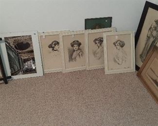 mission style frames, fashion art, Michael Jordan (Owosso Theater)