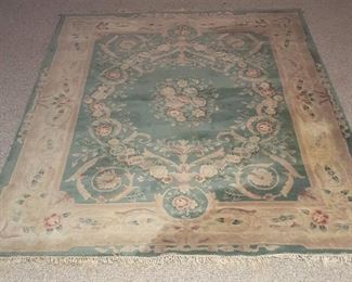 Limoge 9x7 wool rug