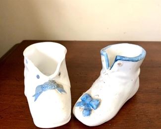 $15 Pair of ceramic shoes 