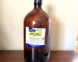 $15 Extra large vintage medicine bottle.  13.5"H