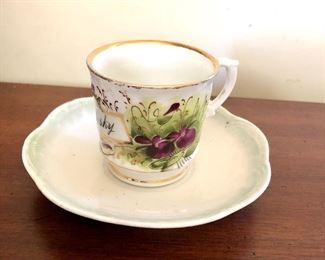 $10 cup and saucer 