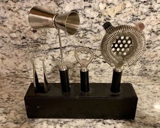 $15; Mixology 4-piece bartender tools
