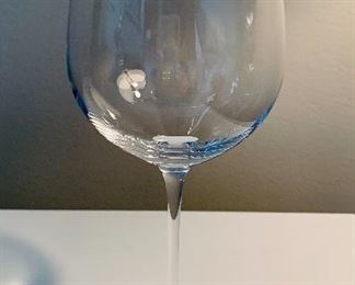 $30; Tiffany & Co. wine glass 