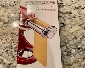 $40; Kitchen Aid pasta roller attachment