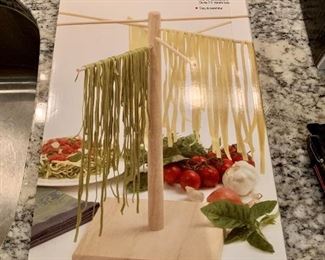 $10; Norpro 16.5" pasta drying rack