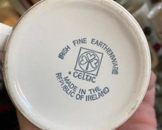 Celtic Irish Fine Earthenware 