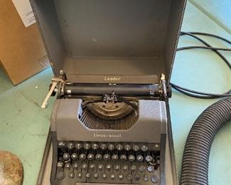 Underwood typewriter