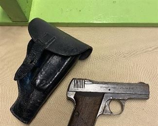 WW1 German Becker & Hollander 32 Caliber Semi-auto Pistol(SN 28193)