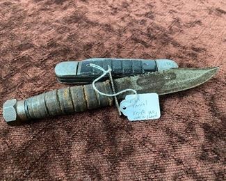 Vintage U.S. Pilot Survival Knife(No Sheath)