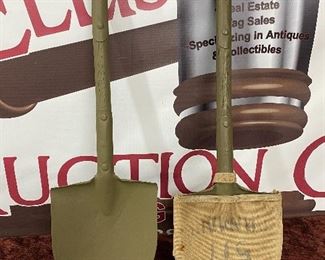 WW2 US M1910 Entrenching Shovels(Some with Covers) 