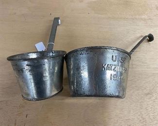 WW2 U.S. Military Dippers