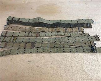 Assorted WW2 U.S. Model 1936 Utility Belts