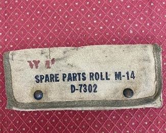 WW2 M-14 Spare Parts Roll(Case Only)