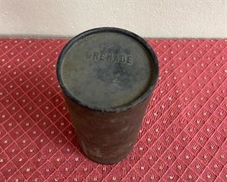 Old Grenade Canister